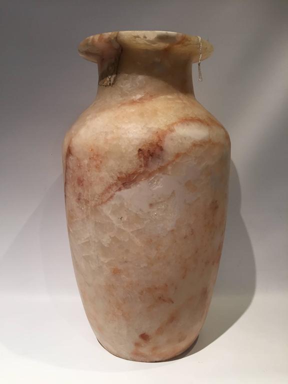 Egyptian Alabaster Vase at 1stdibs