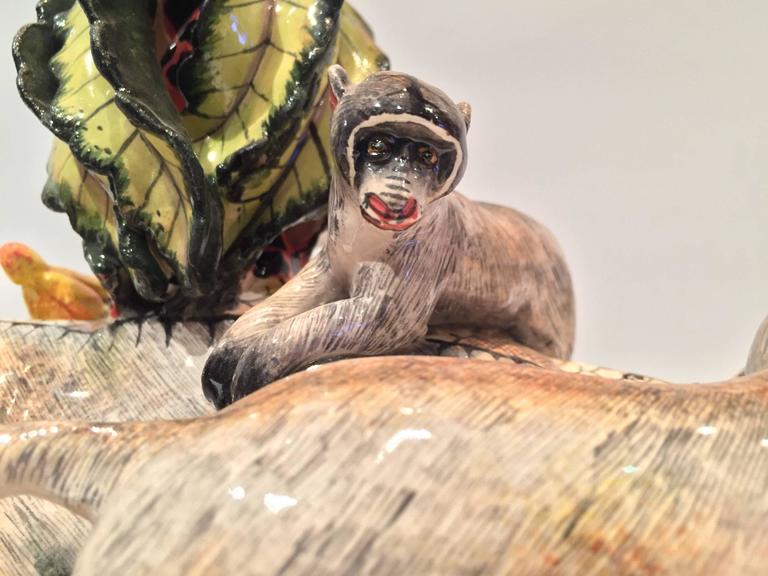 Handmade and One of a Kind Pair of Candlesticks by Ardmore from South