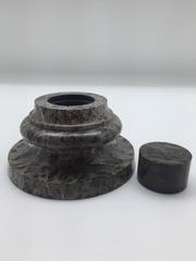 English 19th Century Cornish Serpentine Stone Inkwell