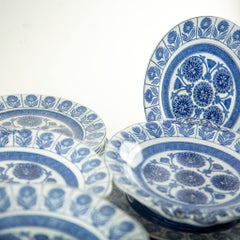 Vintage Wedgwood Service of 38 pieces, Marigold Blue