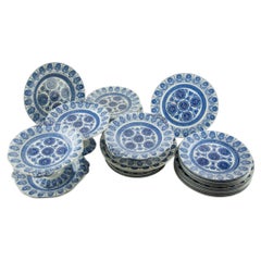Vintage Wedgwood Service of 38 pieces, Marigold Blue