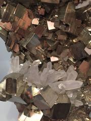 Pyrite Mineral Specimen, Custom Mounted From Spain