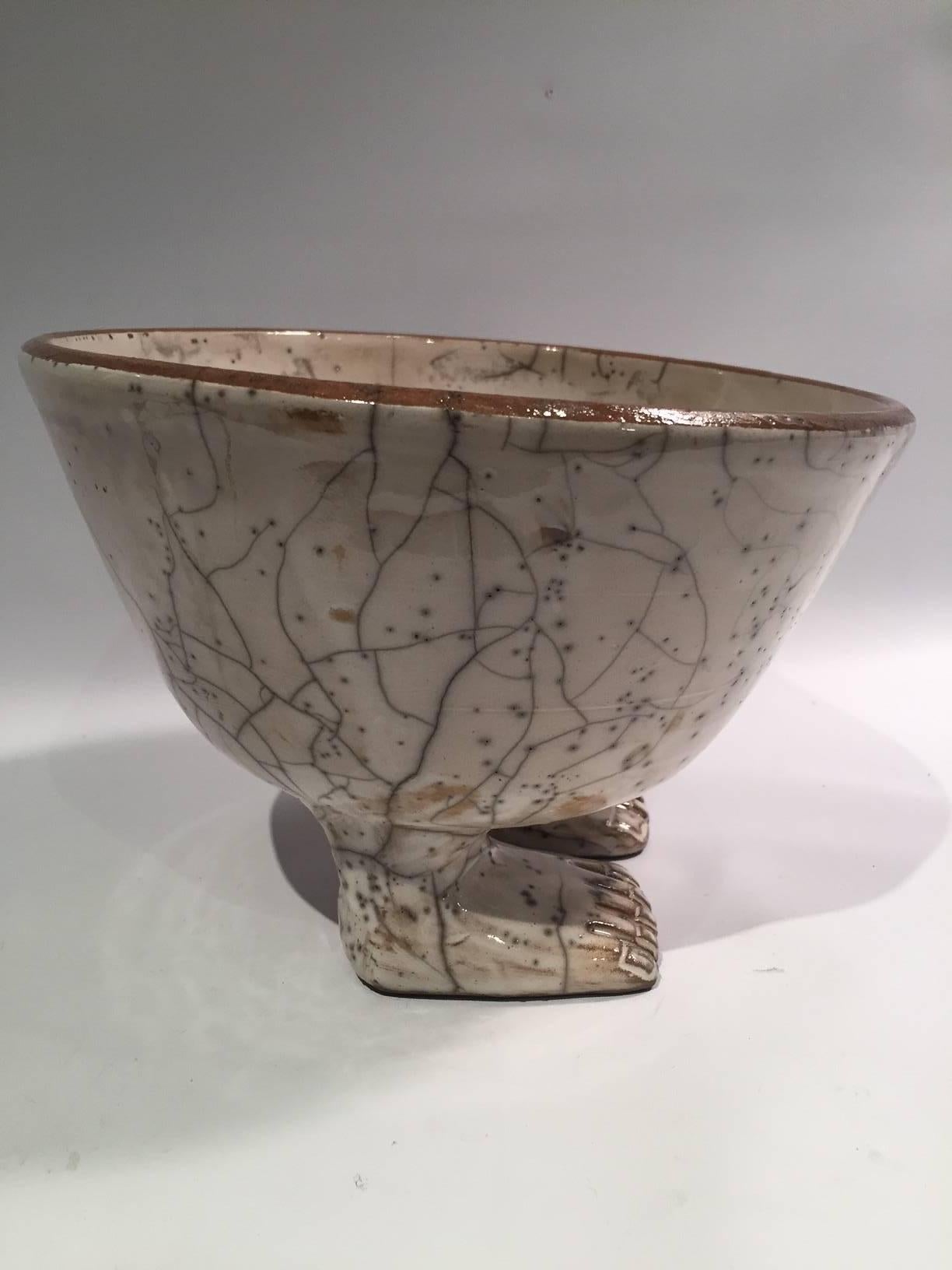egyptian footed bowl