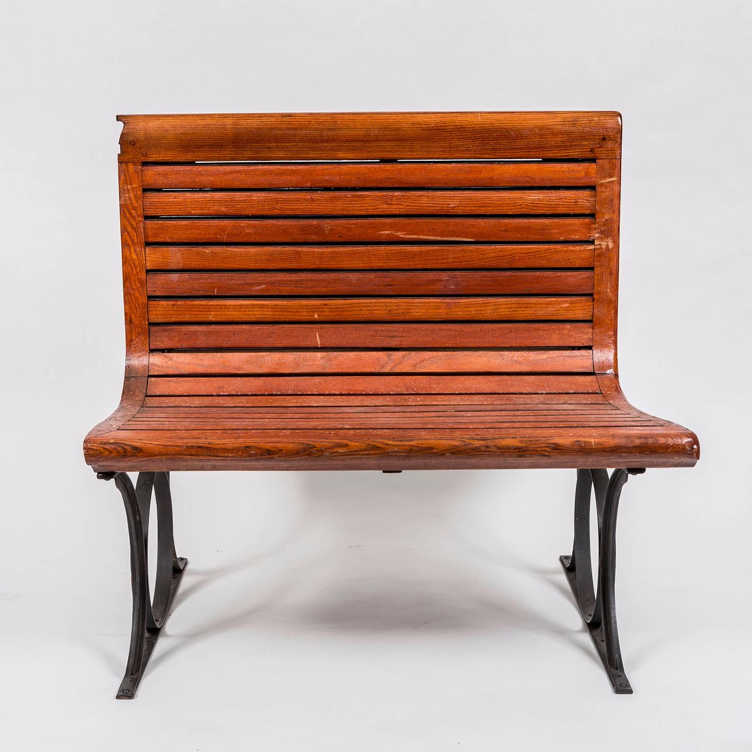double sided bench