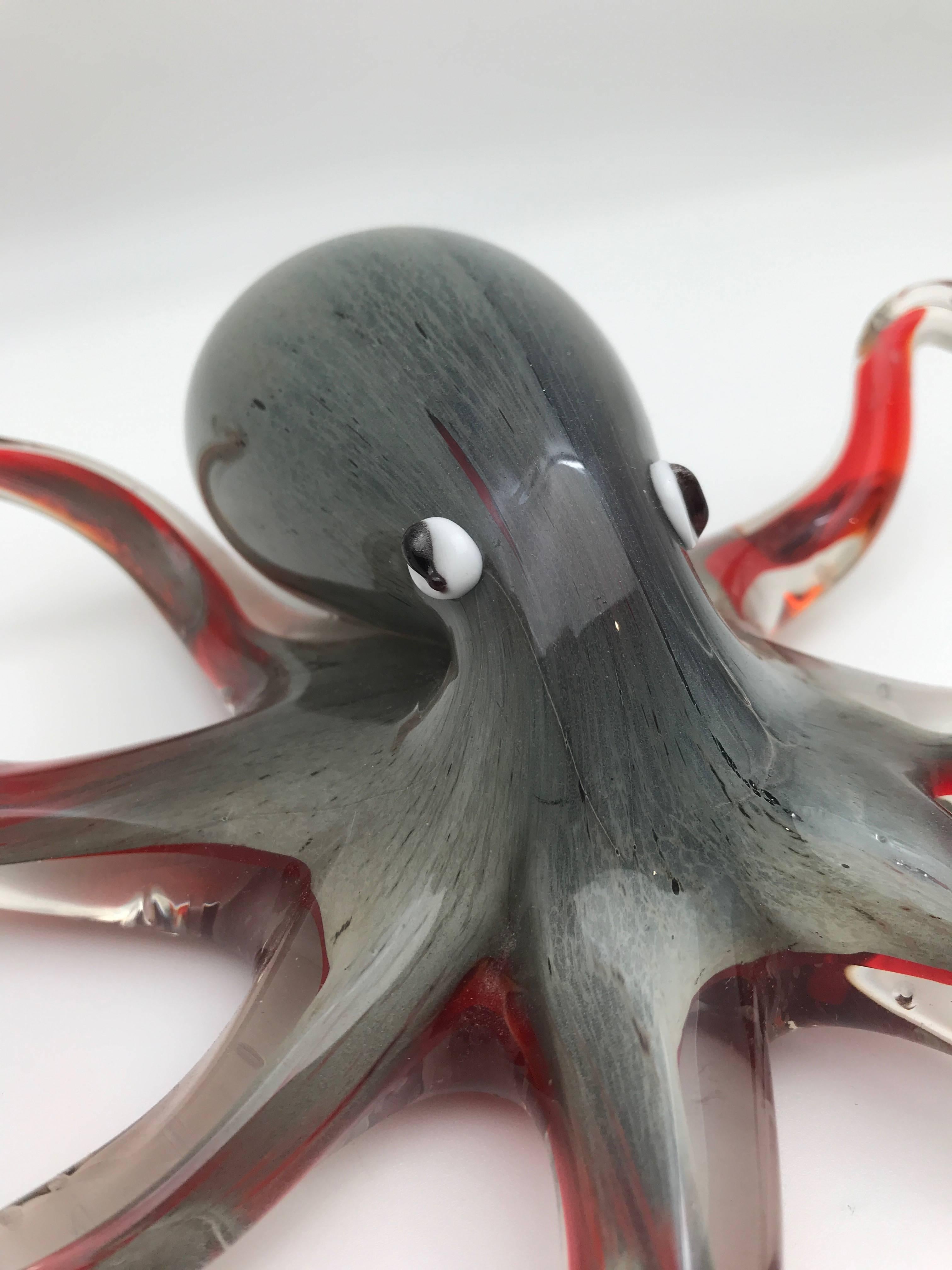 Other Handblown Murano Italy Glass Octopus