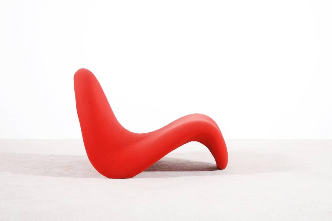 Mid-Century Modern Pierre Paulin Tongue Chair for Artifort, First Edition