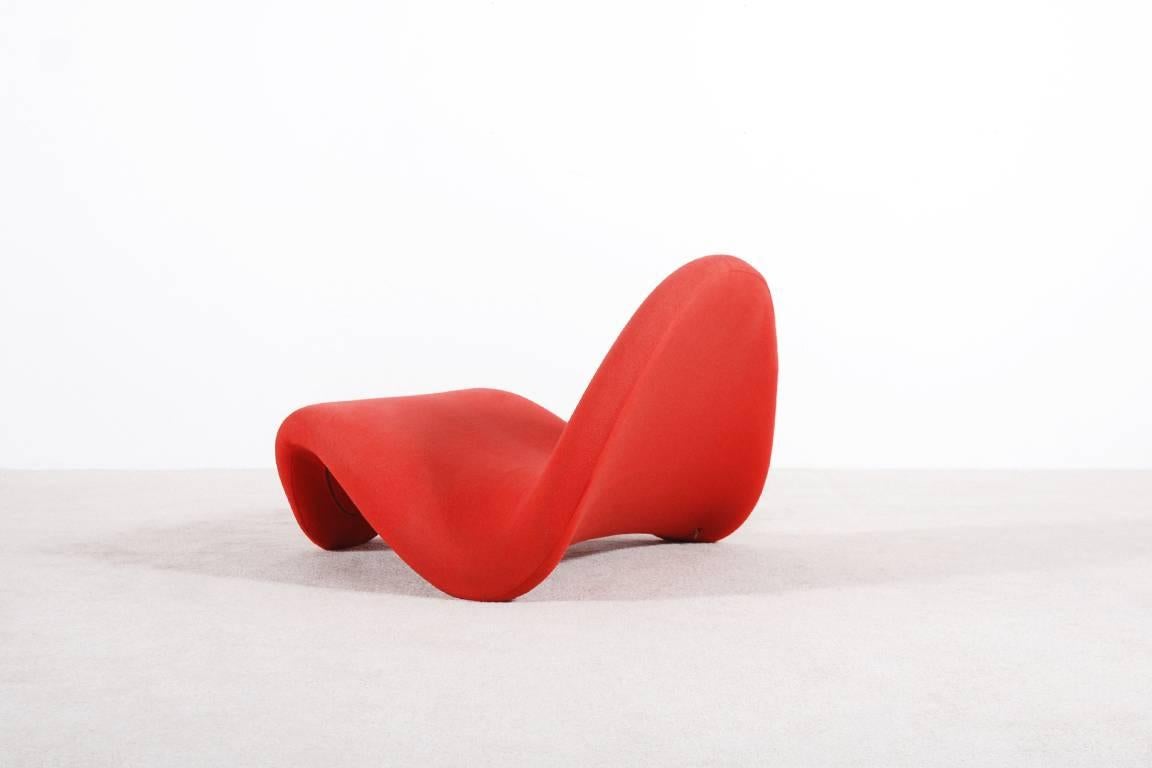 French Pierre Paulin Tongue Chair for Artifort, First Edition