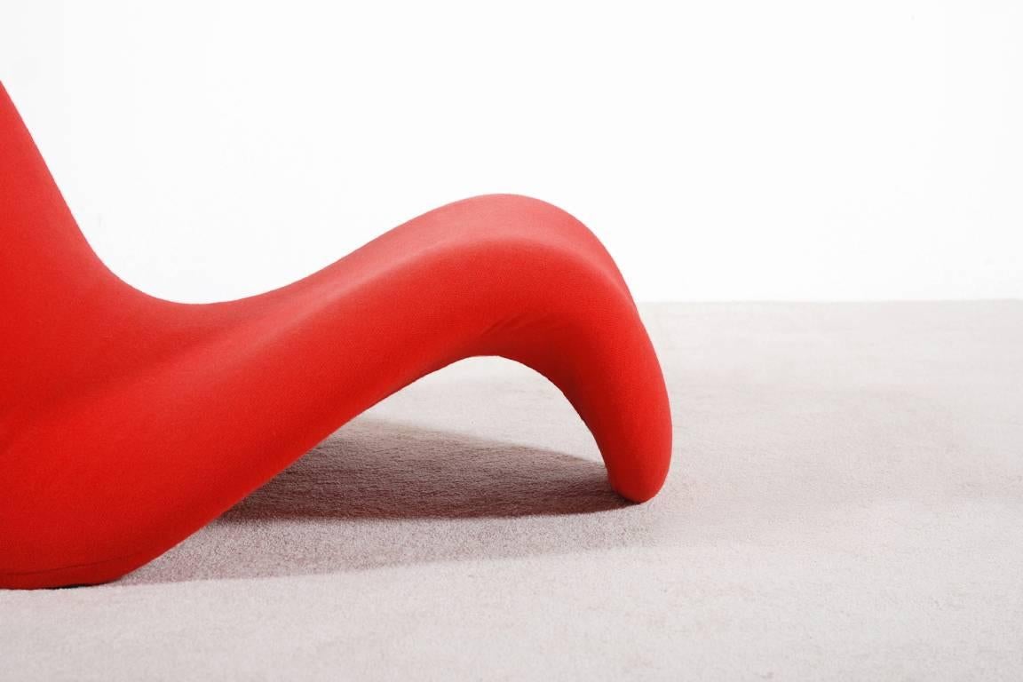 Mid-20th Century Pierre Paulin Tongue Chair for Artifort, First Edition