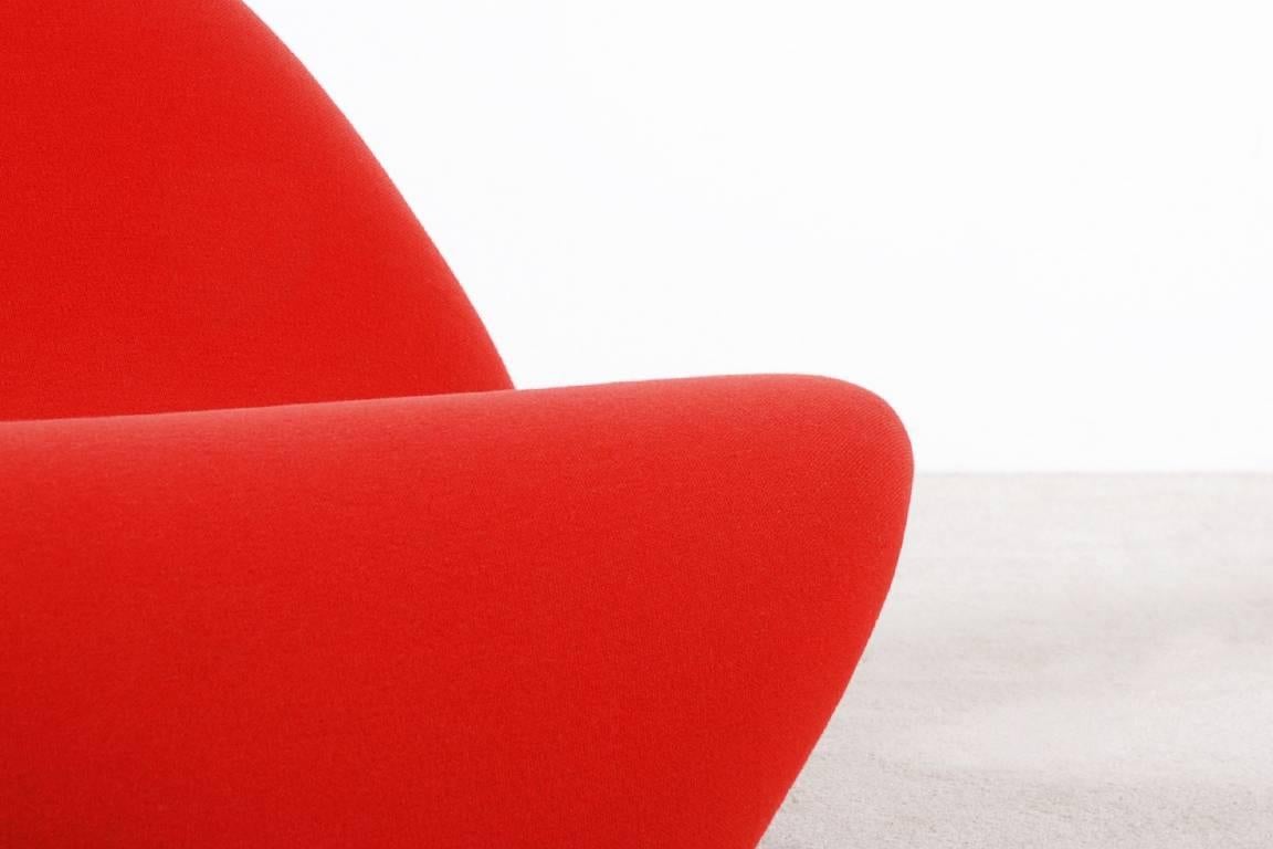 Fabric Pierre Paulin Tongue Chair for Artifort, First Edition