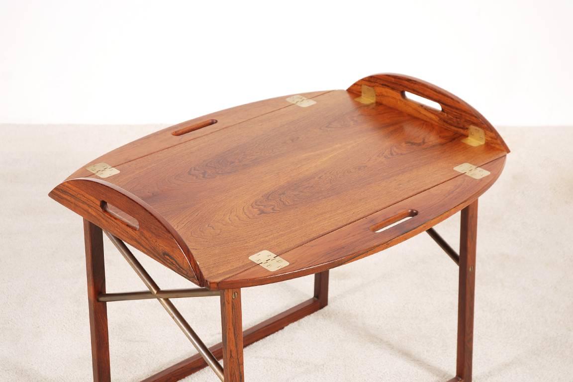Mid-20th Century Rosewood Side Table by Svend Langkilde for Illums Bolighus, circa 1960