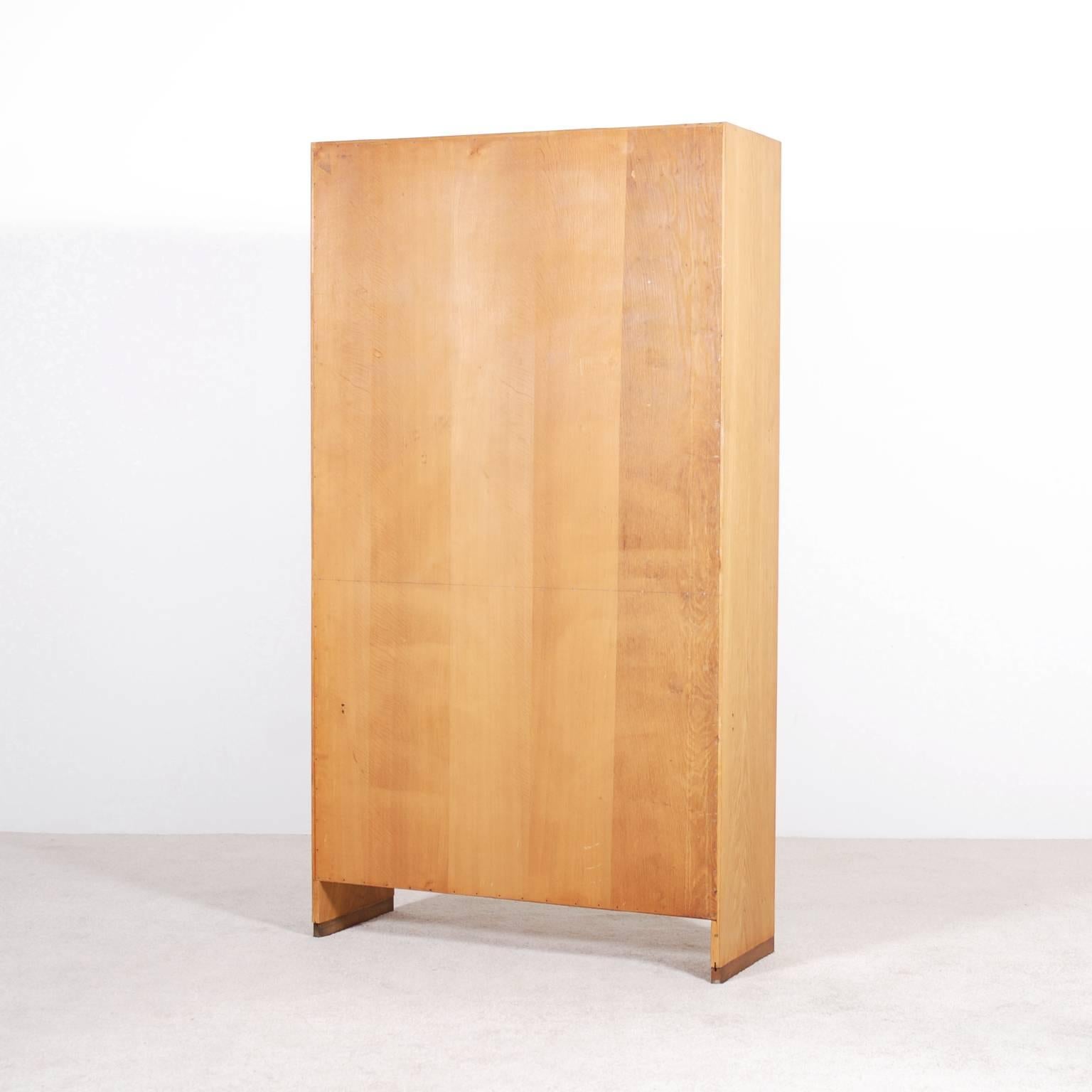 Scandinavian Modern Hans J. Wegner Oak Bookcase for Ry Mobler, 1957