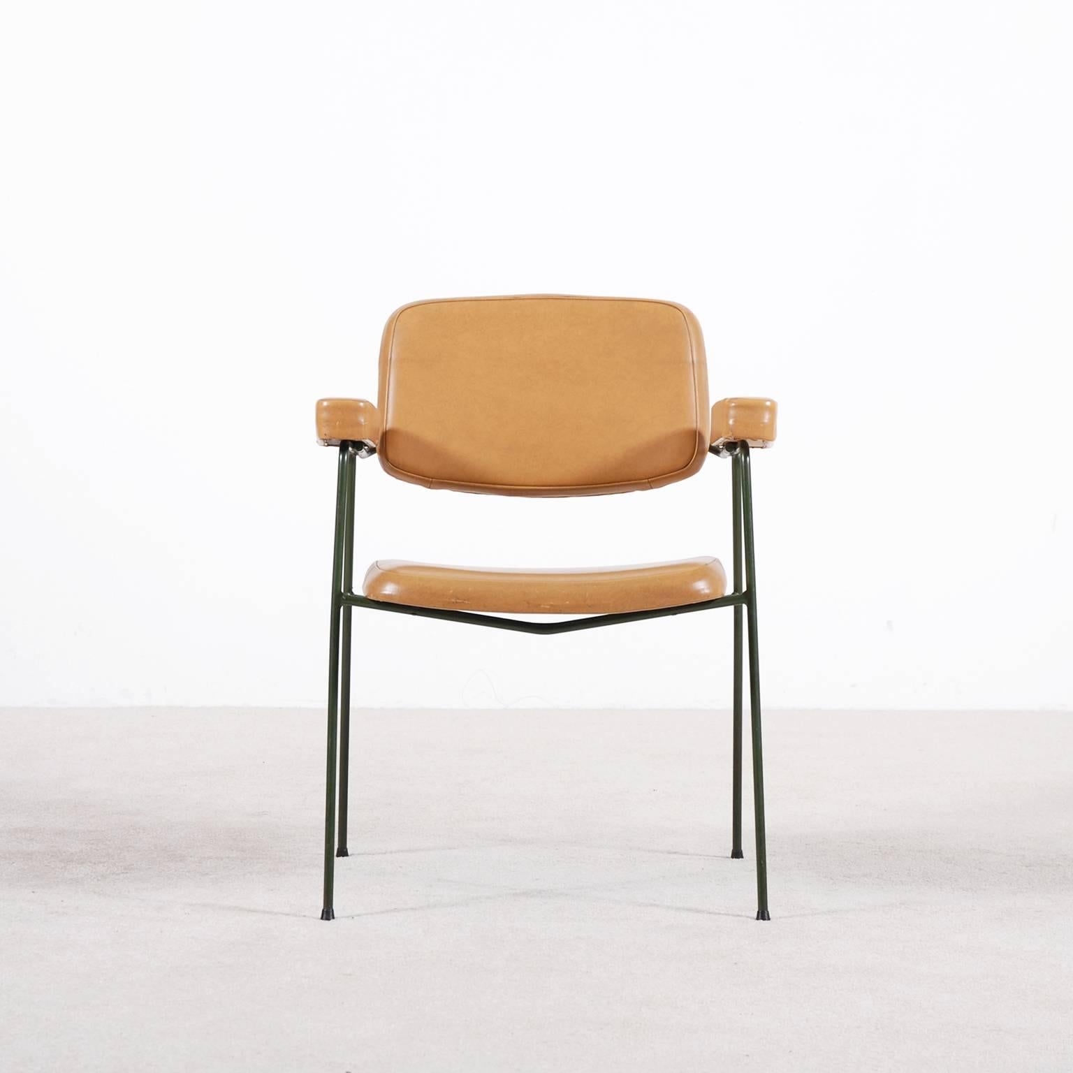 French Pierre Paulin CM 197 Armchair for Thonet France, 1958