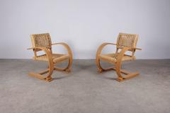 Pair of Rope Chair by Audoux-Minet for Vibo Vesoul