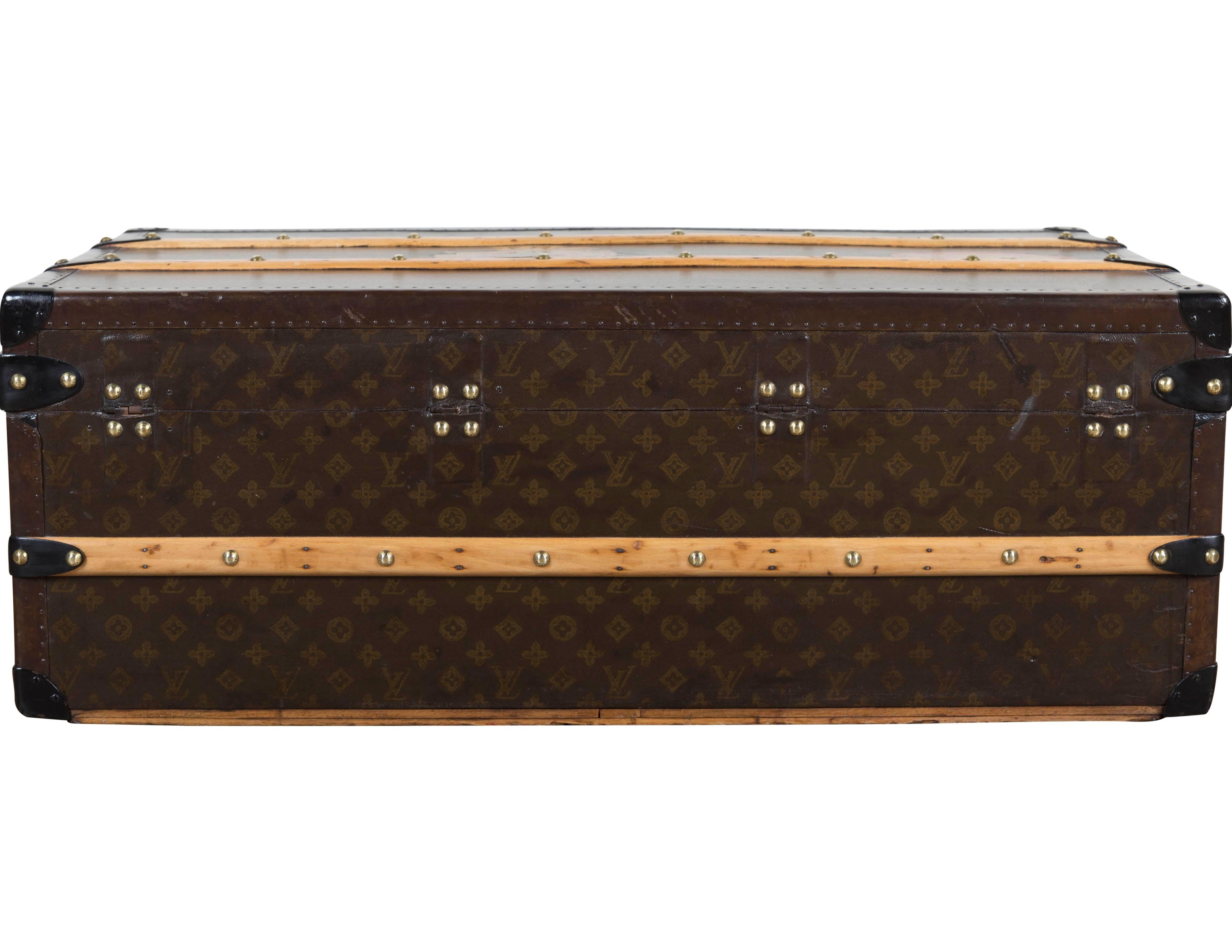 Mid-20th Century 1930s Louis Vuitton Cabin Trunk For Sale