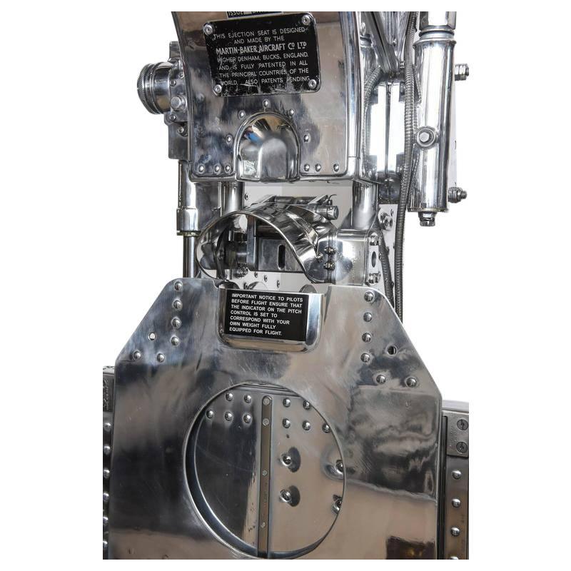 Polished Martin Baker Ejection Seat For Sale 1
