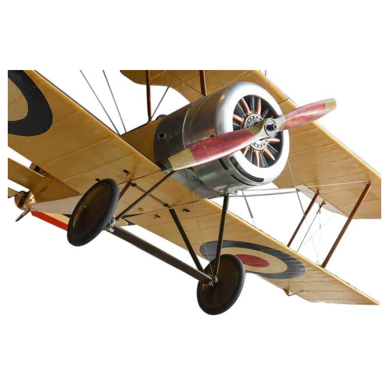 1950s Hand-Built WWI Sopwith Airplane Model For Sale 3