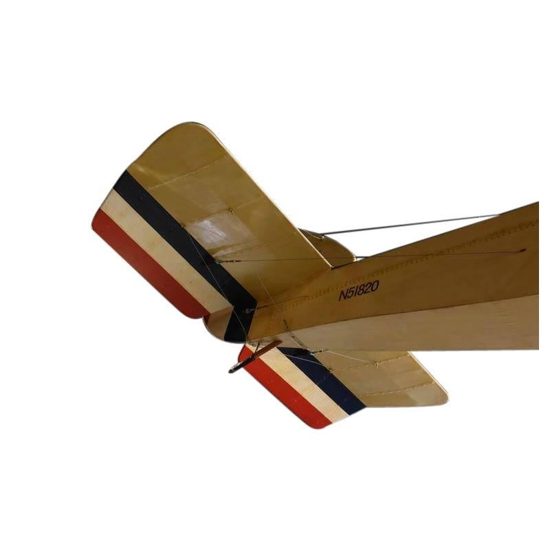 20th Century 1950s Hand-Built WWI Sopwith Airplane Model For Sale