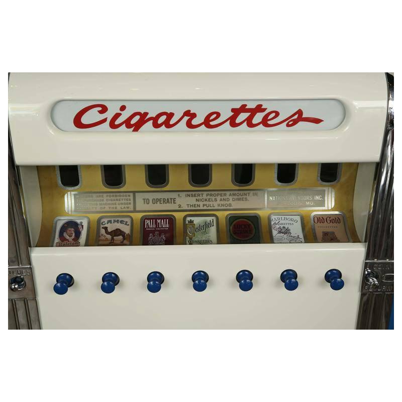 Art Deco 1940s National Cigarette Machine