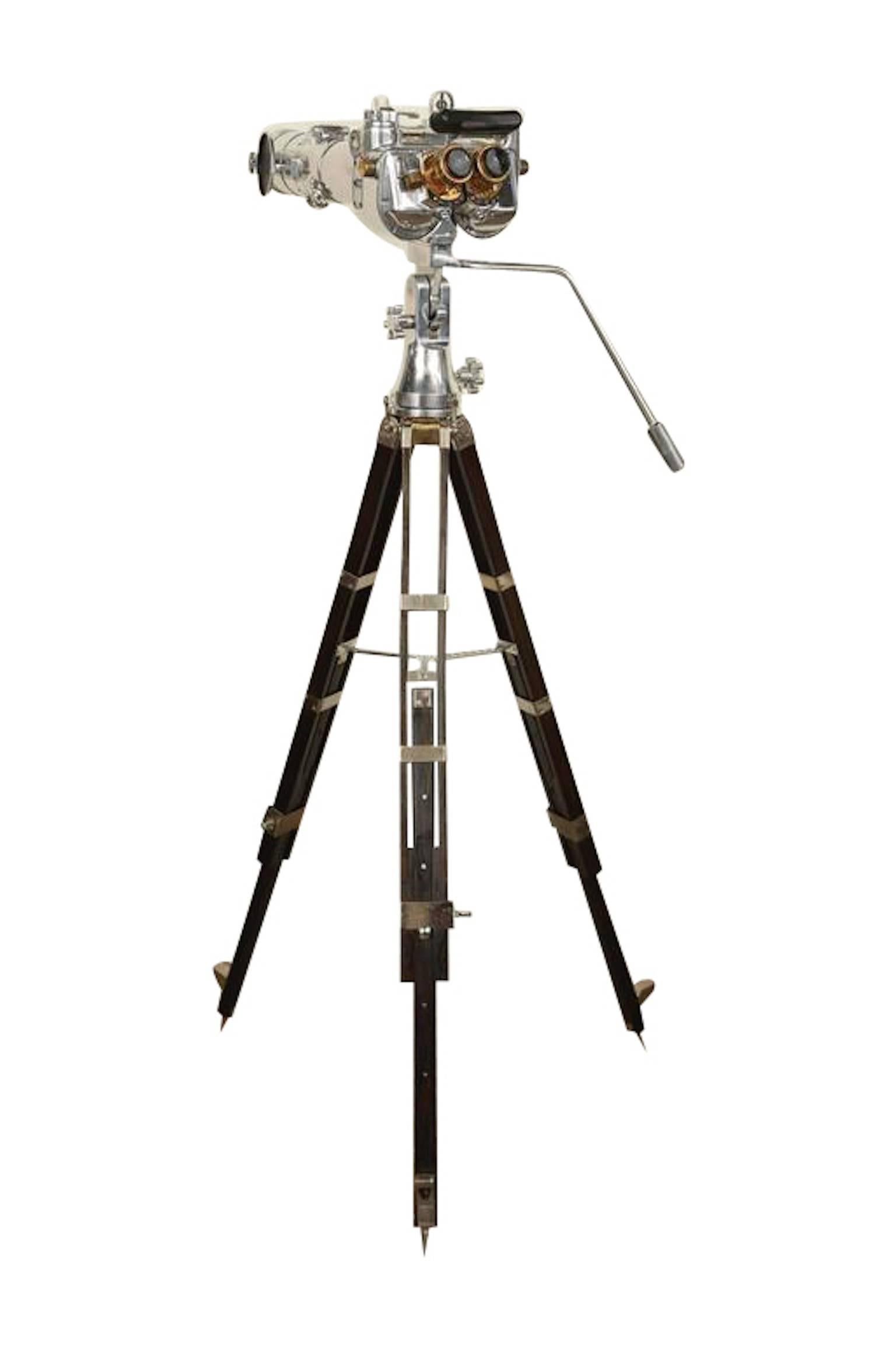 Mid-20th Century WWII German Kriegsmarine Binoculars