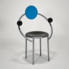 Erster Stuhl von Michele De Lucchi für Memphis Milano:: Vierer-Set