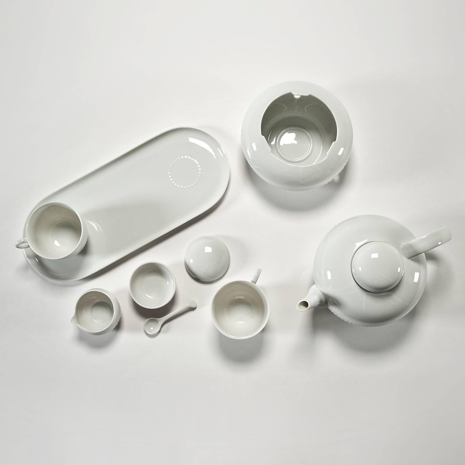 Post-Modern Seam Tea Service from the Haute Couture Series by Konstantin Grcic For Sale