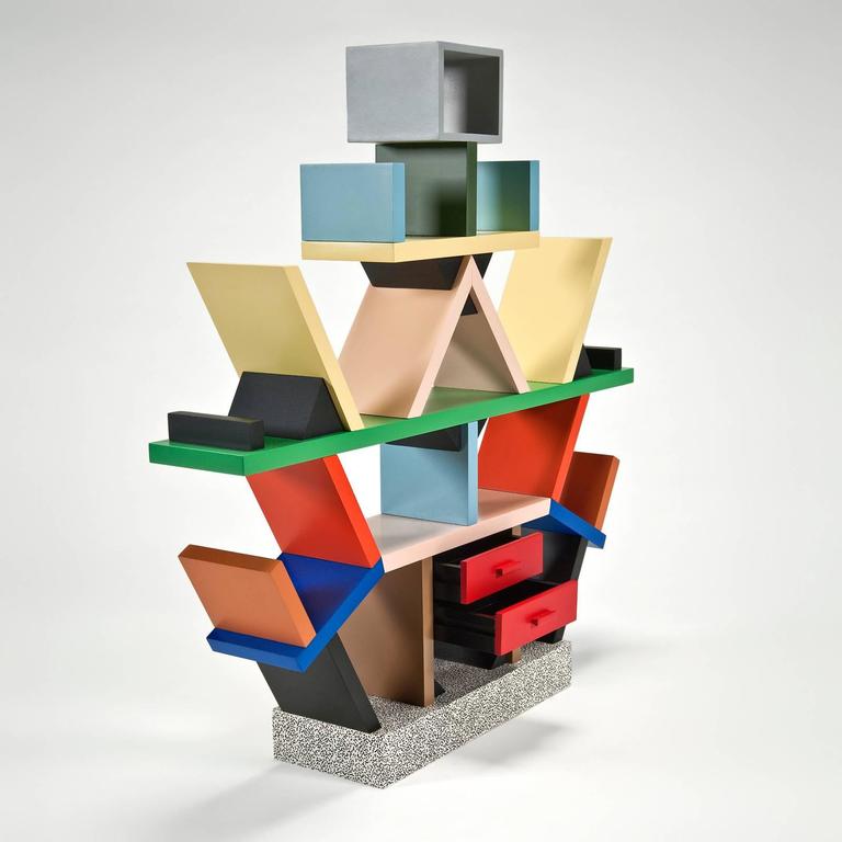 Carlton Bookcase 1 4 Scale Miniature By Ettore Sotts For Carlton Bookcase 1 4 Scale Miniature By Ettore Sotts For Memphis 3