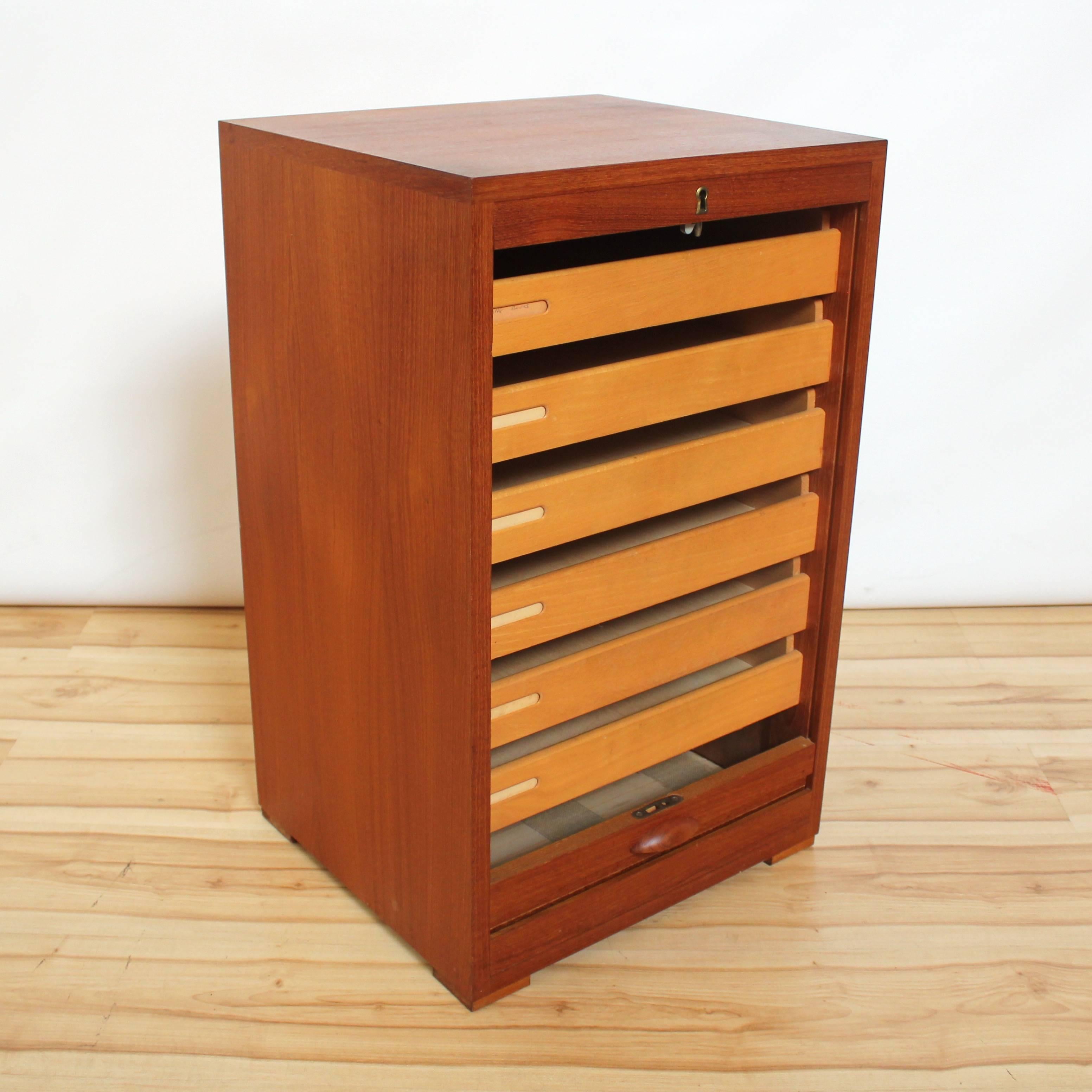 teak file cabinets