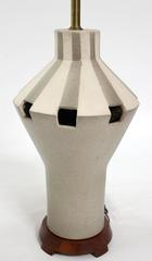 Pair of 1960s Bitossi Ceramic Table Lamps, Made in Italy