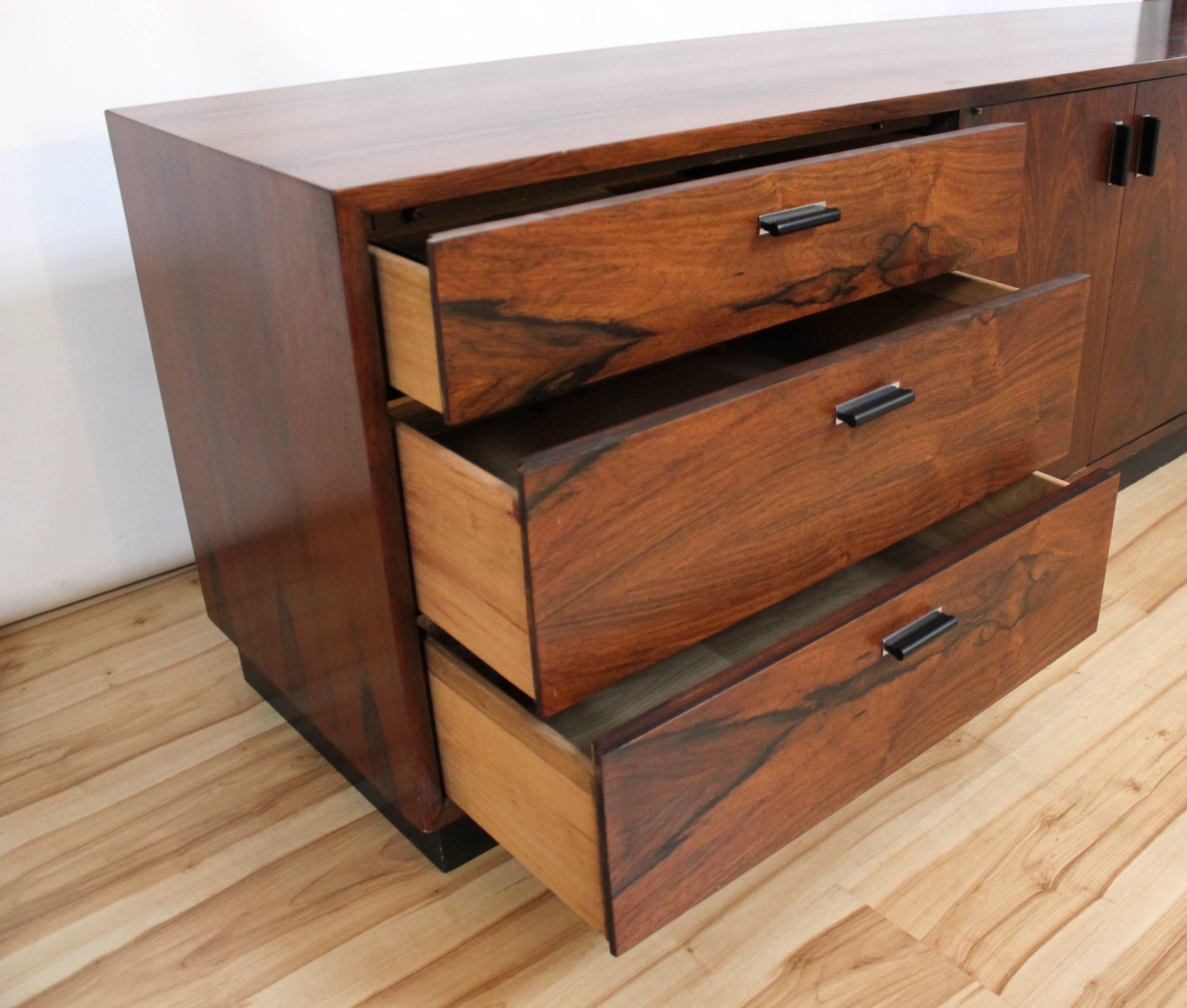 1950s Harvey Probber Rosewood Credenza 2