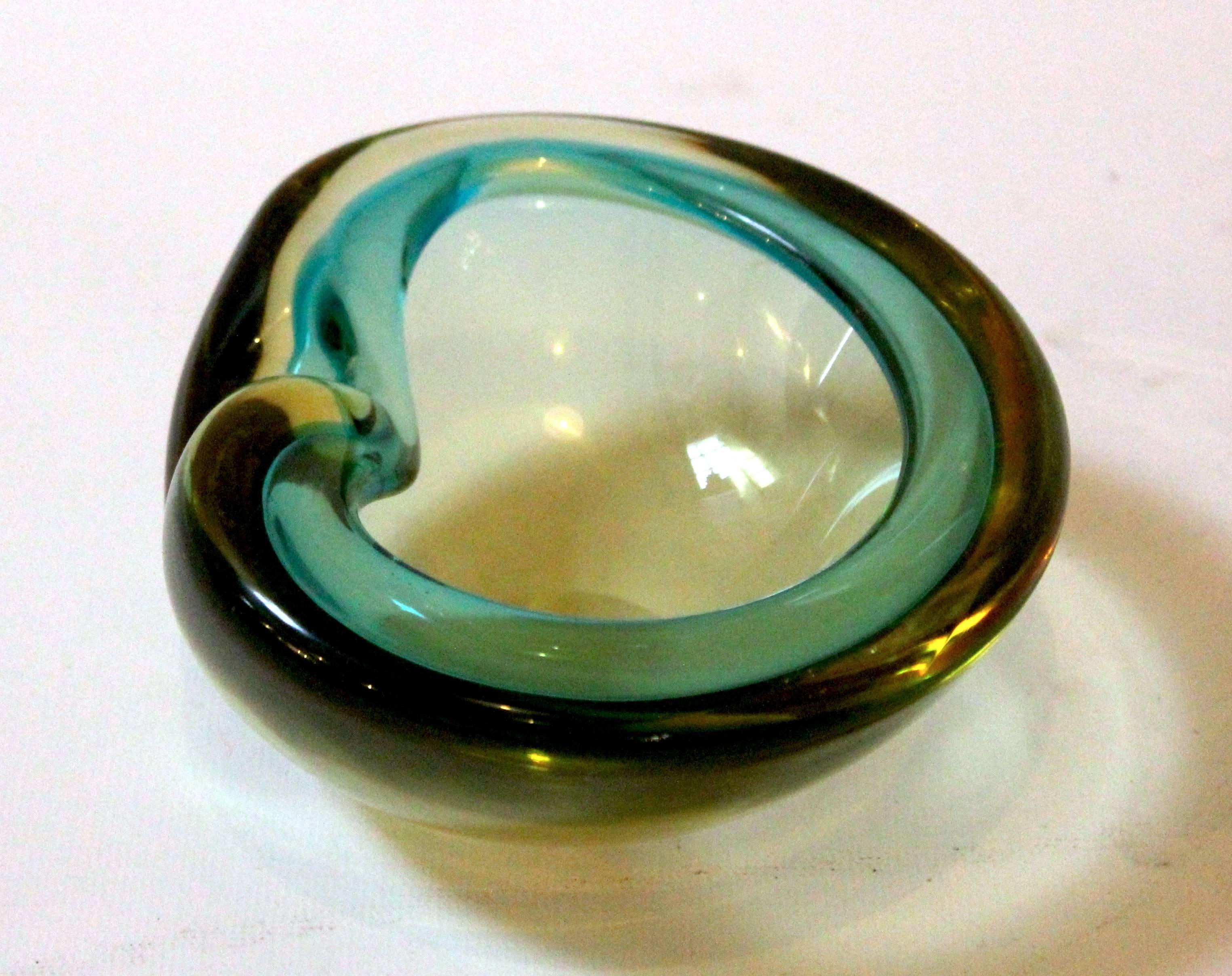 Mid-Century Modern Mid-Century Murano Art Glass Ashtray or Bowl