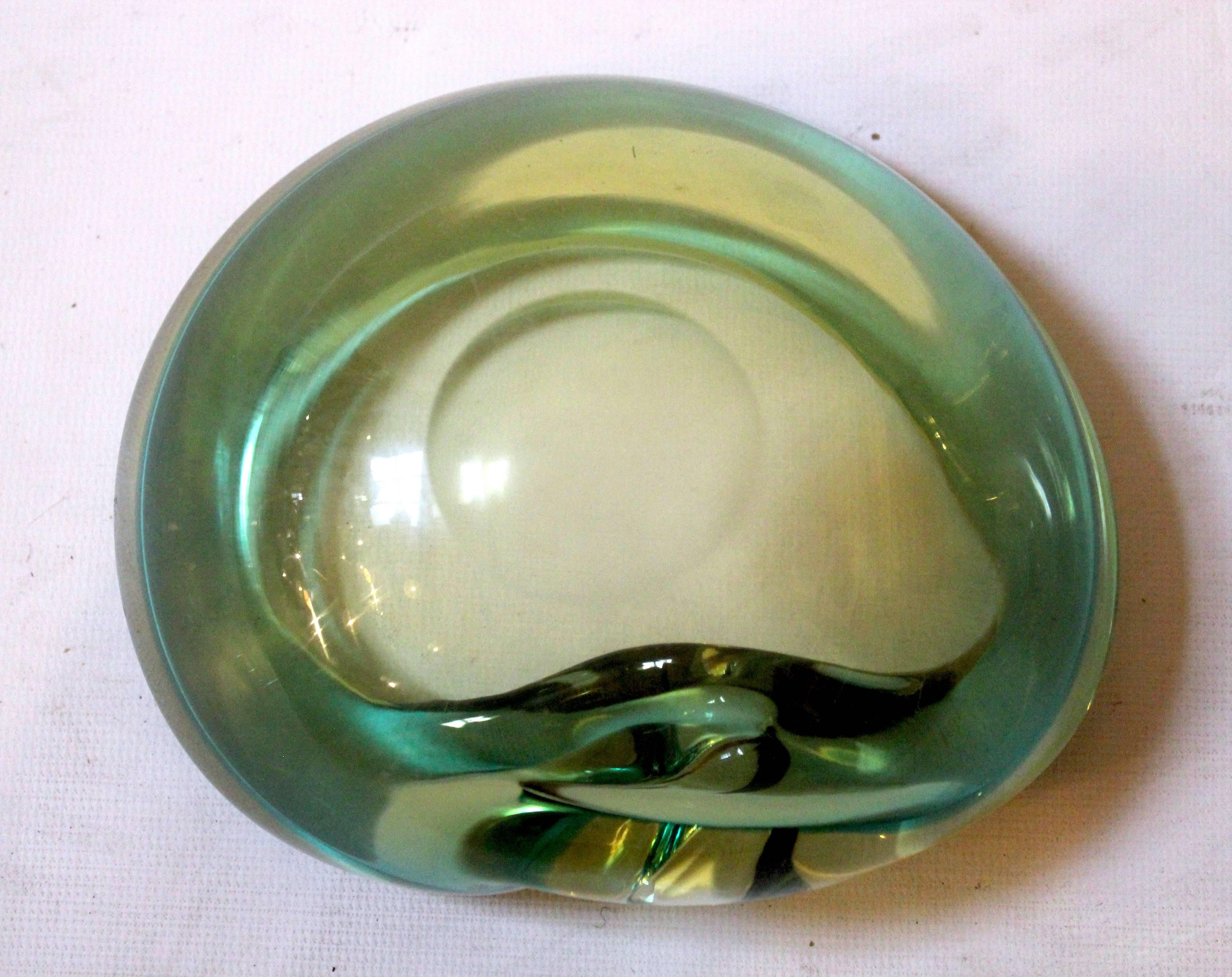 Mid-Century Murano Art Glass Ashtray or Bowl 1