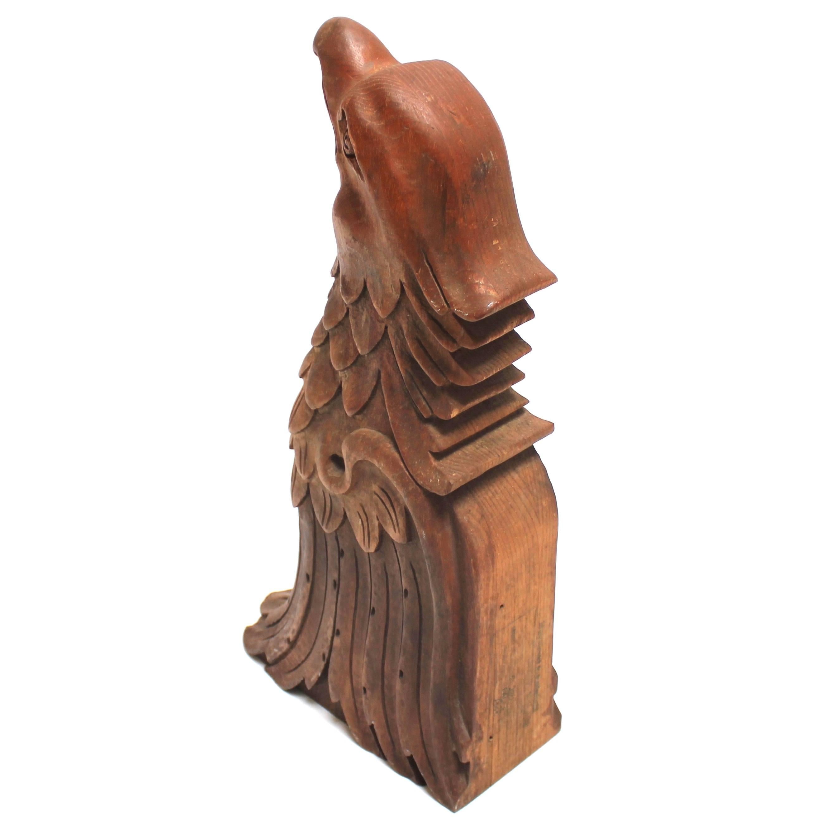 wooden eagle statues for sale