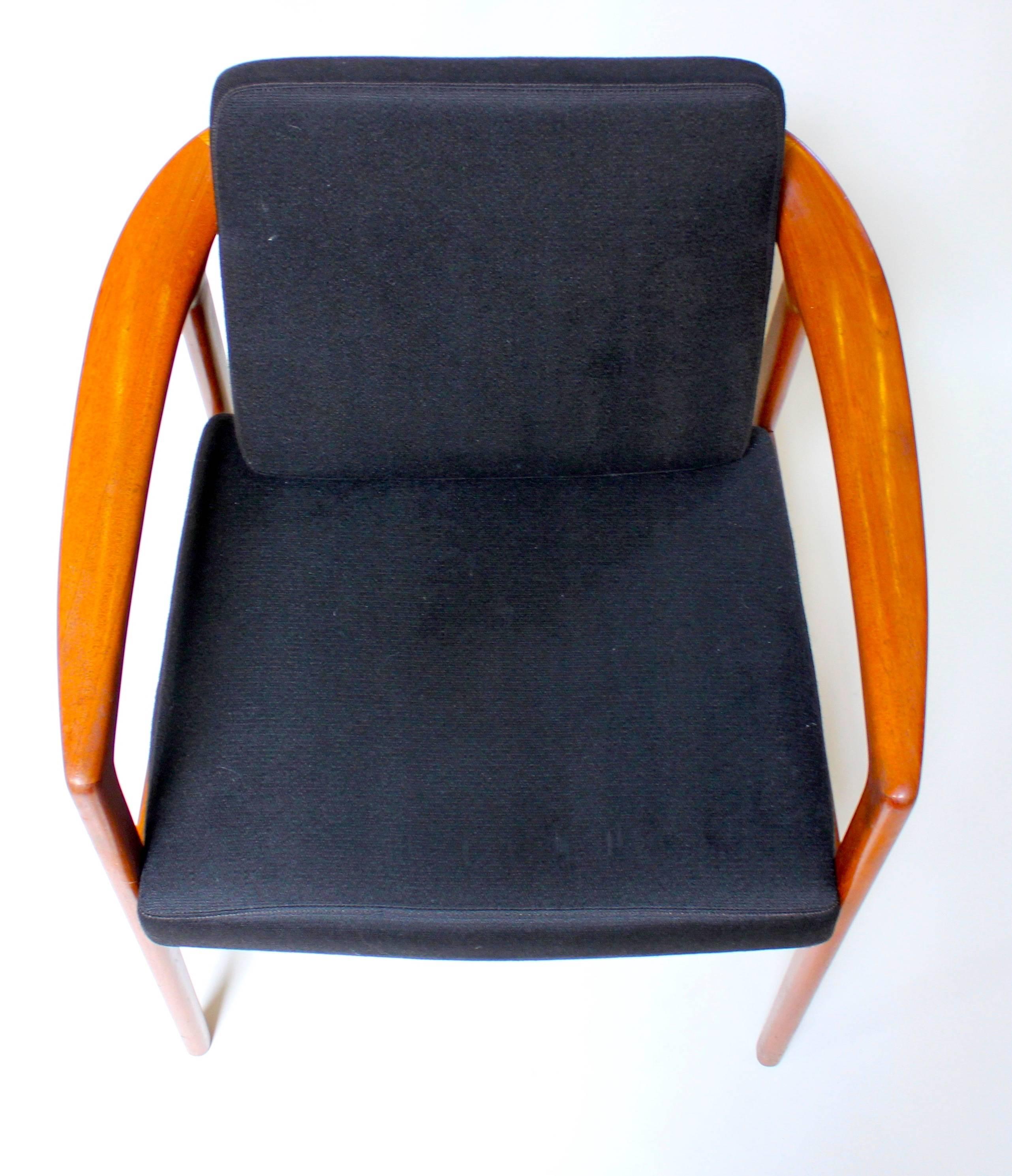 Mid-20th Century 1960s Danish Lounge Chair by Folke Ohlsson for DUX