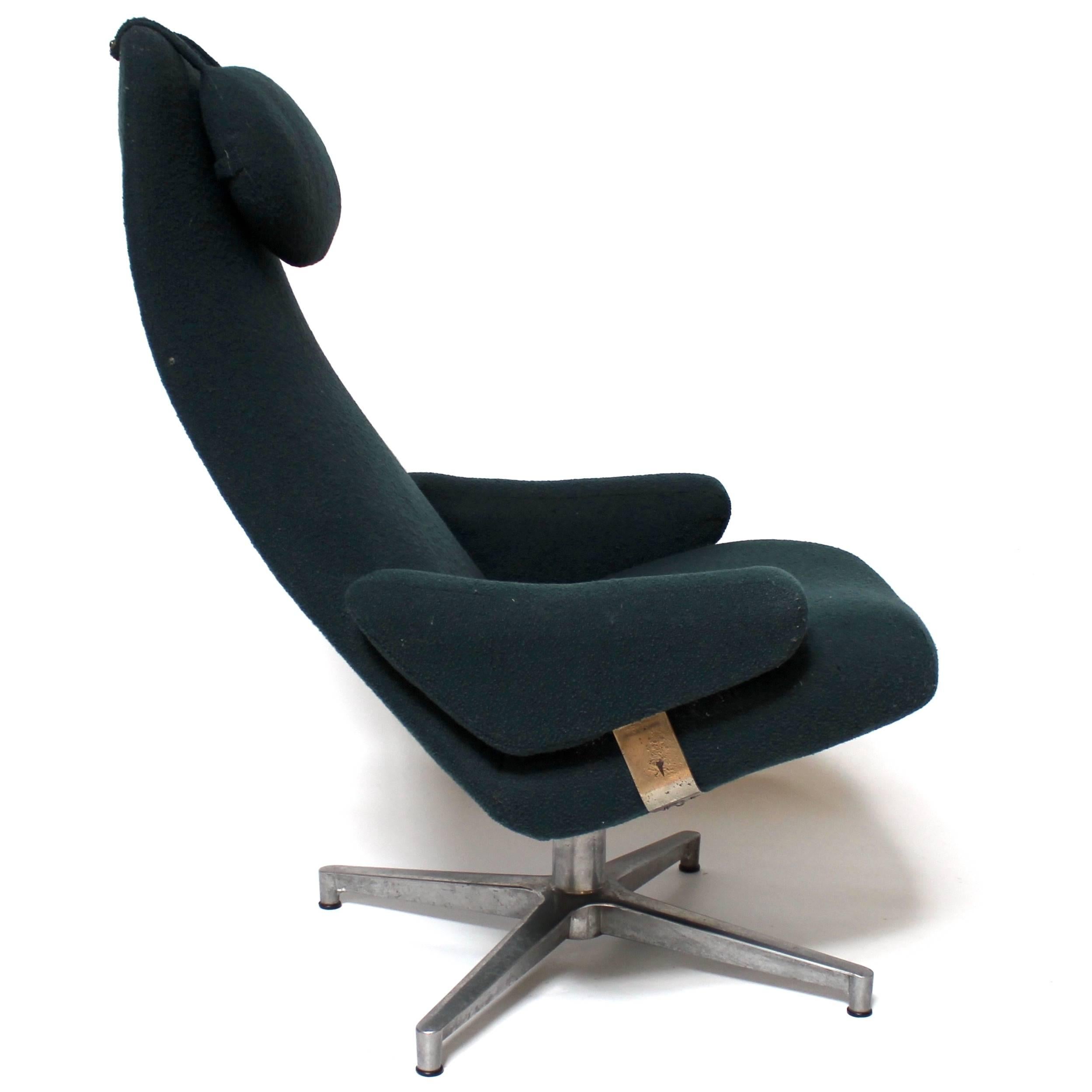 Swedish 1960s Contourette Lounge Chair by Alf Svensson for DUX