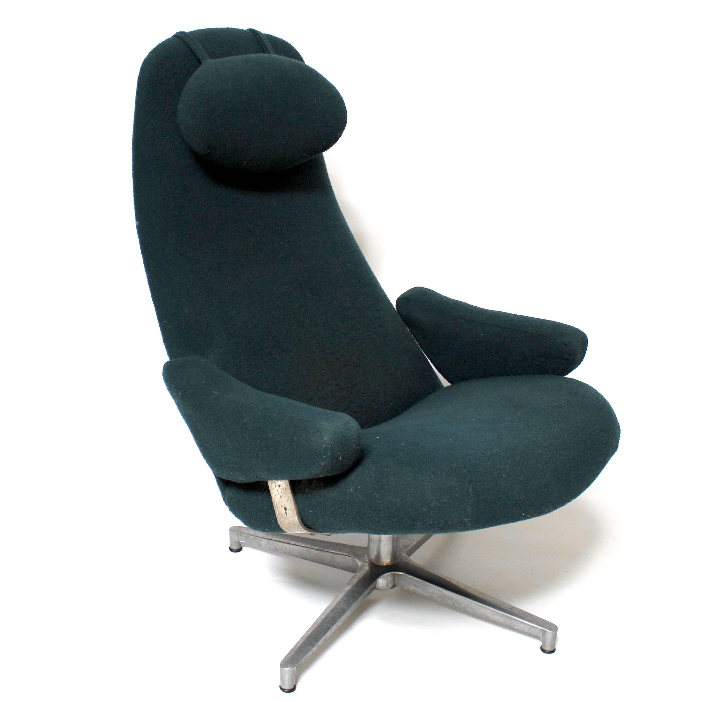 Scandinavian Modern 1960s Contourette Lounge Chair by Alf Svensson for DUX