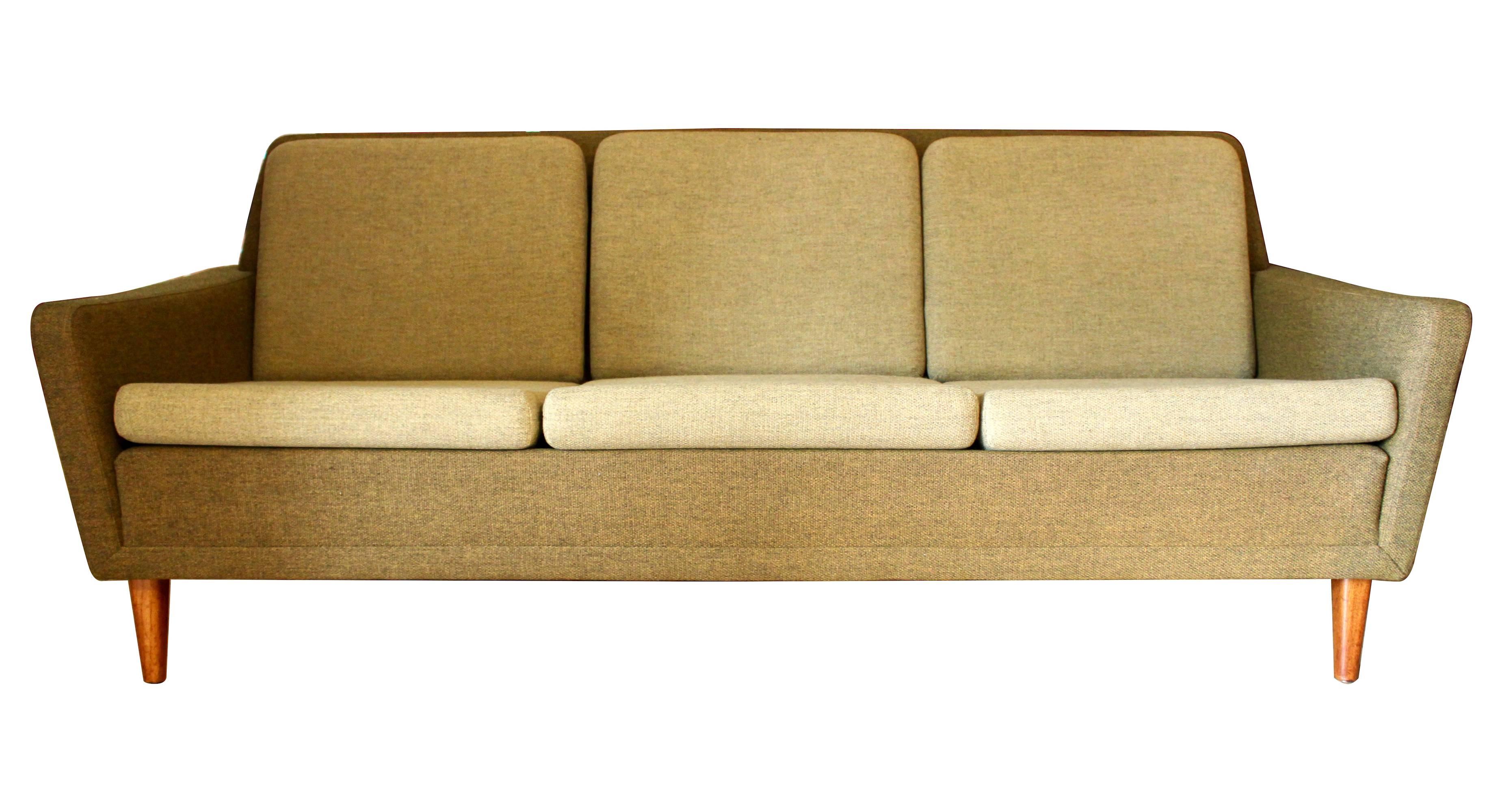 Swedish Upholstered Sofa by Folke Ohlsson for DUX, circa 1970