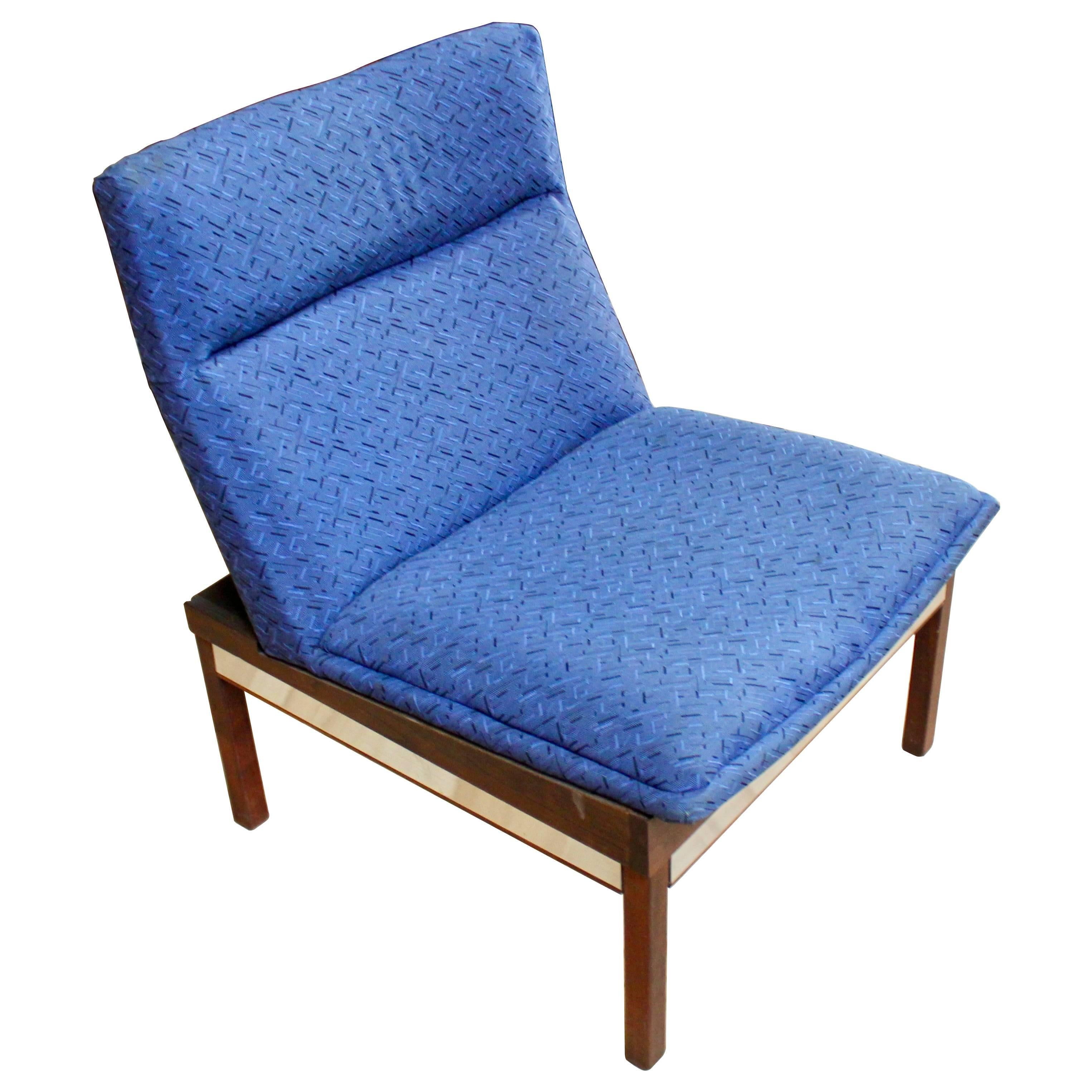 20th Century Modular Arthur Umanoff Dimension 28 Walnut Sofa and Chair Set for Madison