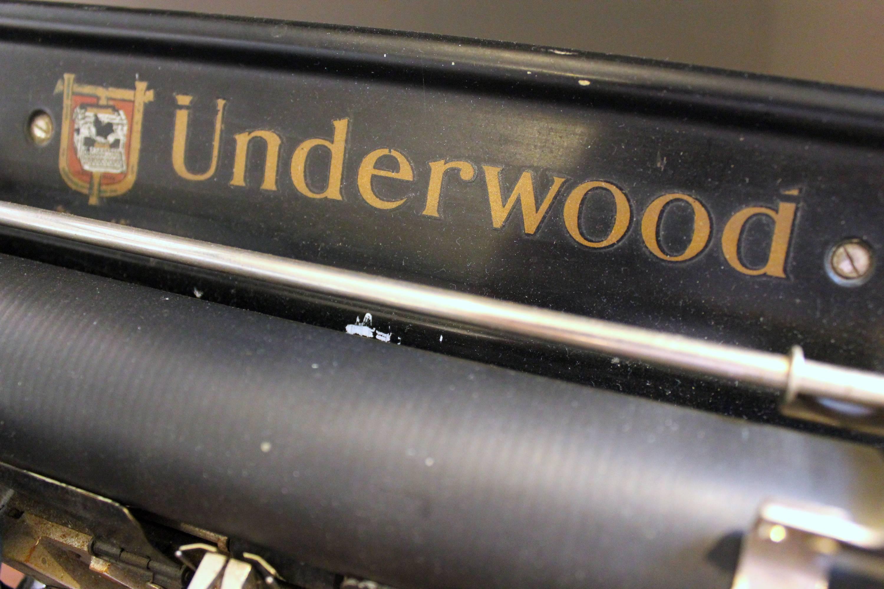 Early 20th Century Underwood Typewriter 5