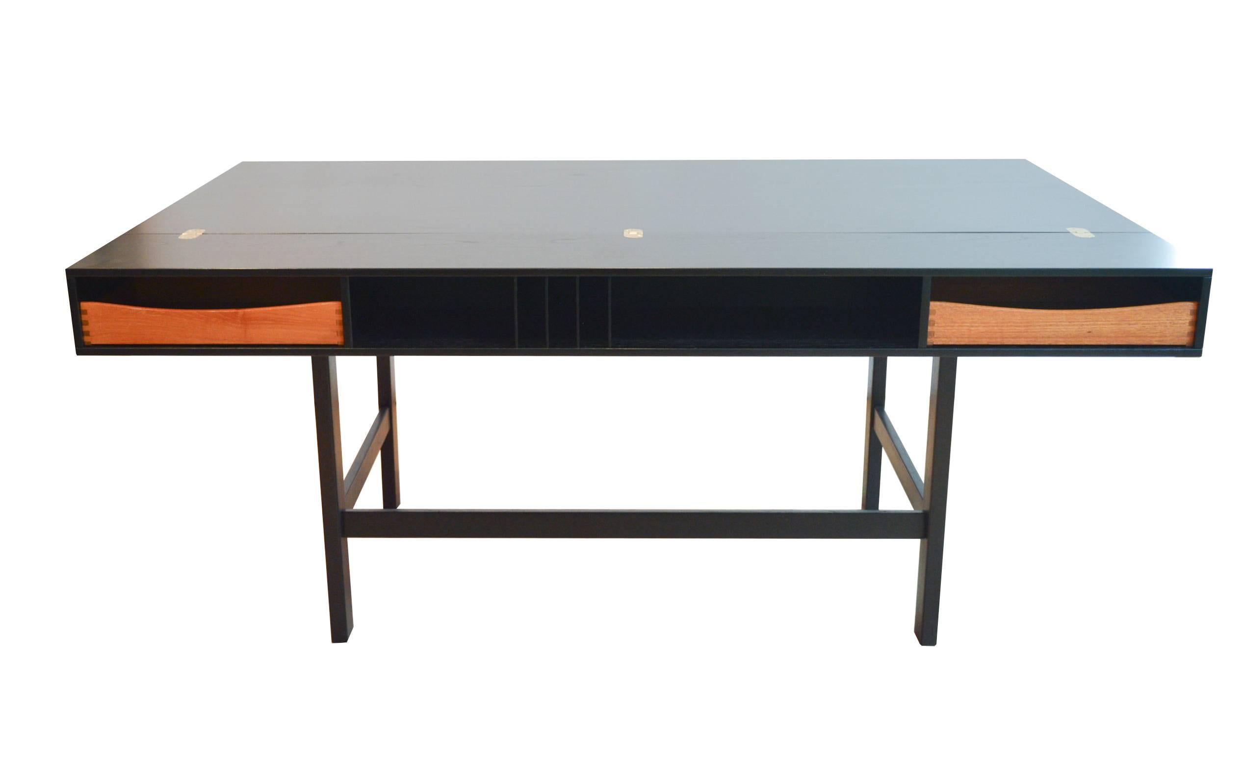 Danish Modern Flip-Top Desk by Jens Quistgaard for Lovig In Good Condition In Sacramento, CA