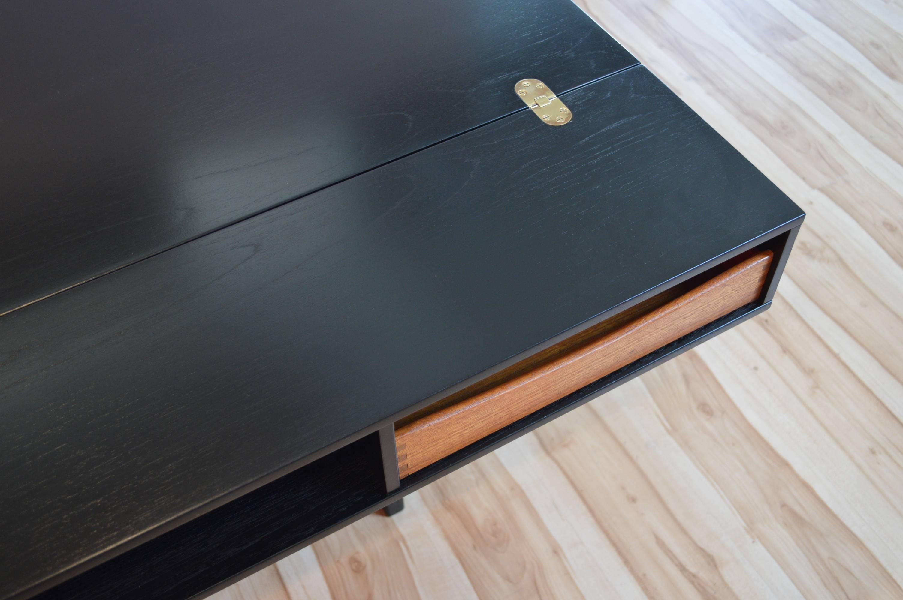 Danish Modern Flip-Top Desk by Jens Quistgaard for Lovig 3