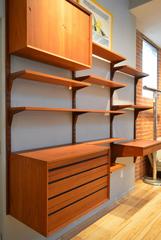 1960s Danish Modern Poul Cadovius Cado Teak Wall Unit