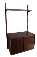 1960s Danish Modern Rosewood Cado Modular Wall Unit by Poul Cadovius