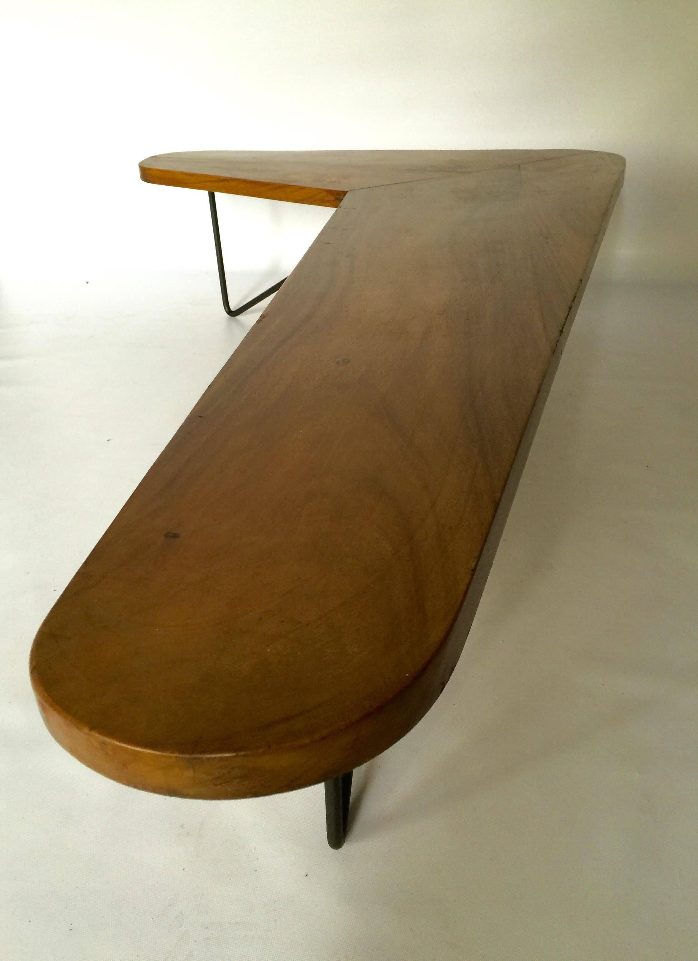 Mid-20th Century Mid-Century Modern Luther Conover Boomerang Coffee Table