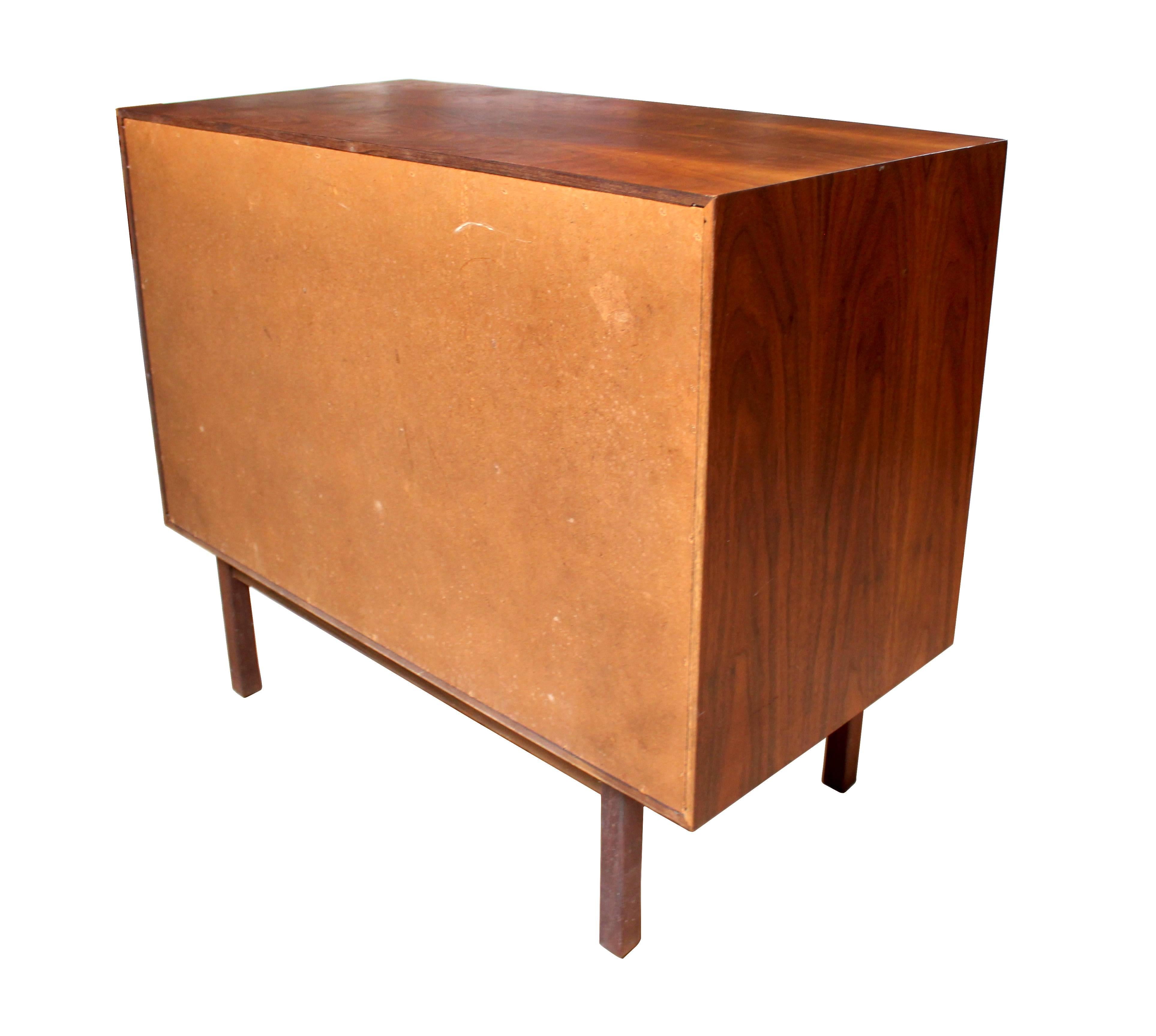 Mid-20th Century 1950s Milo Baughman Walnut Four-Drawer Dresser for Arch Gordon