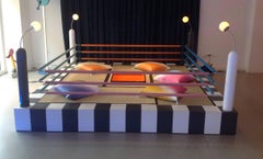 Tawayara 'Boxing Ring' Seating Unit by Masanori Umeda