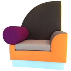 BEL AIR Armchair by Peter Shire for Memphis Milano