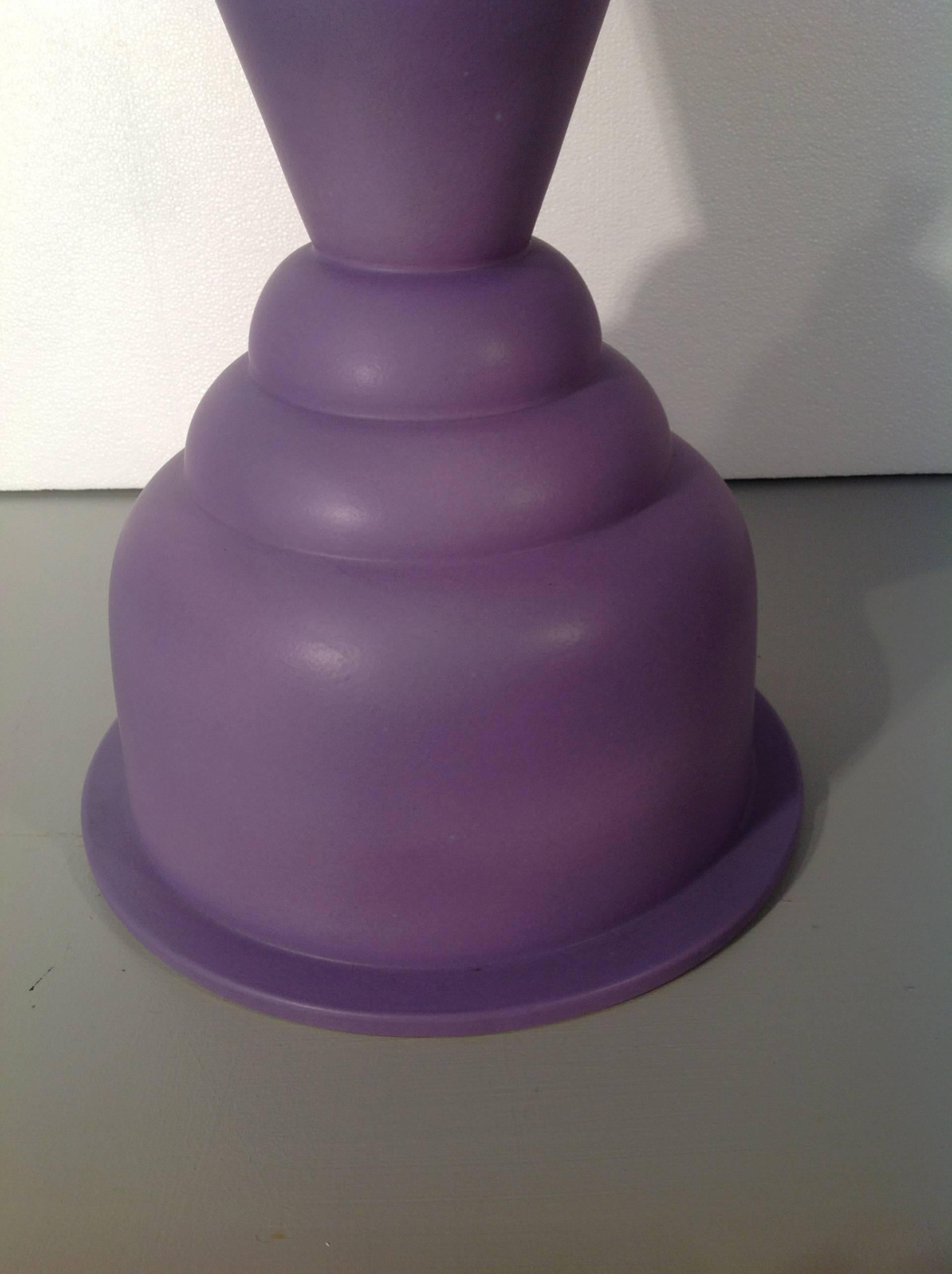 Italian TANGANYKA Ceramic Flower Vase by Marco Zanini for Memphis Milano For Sale