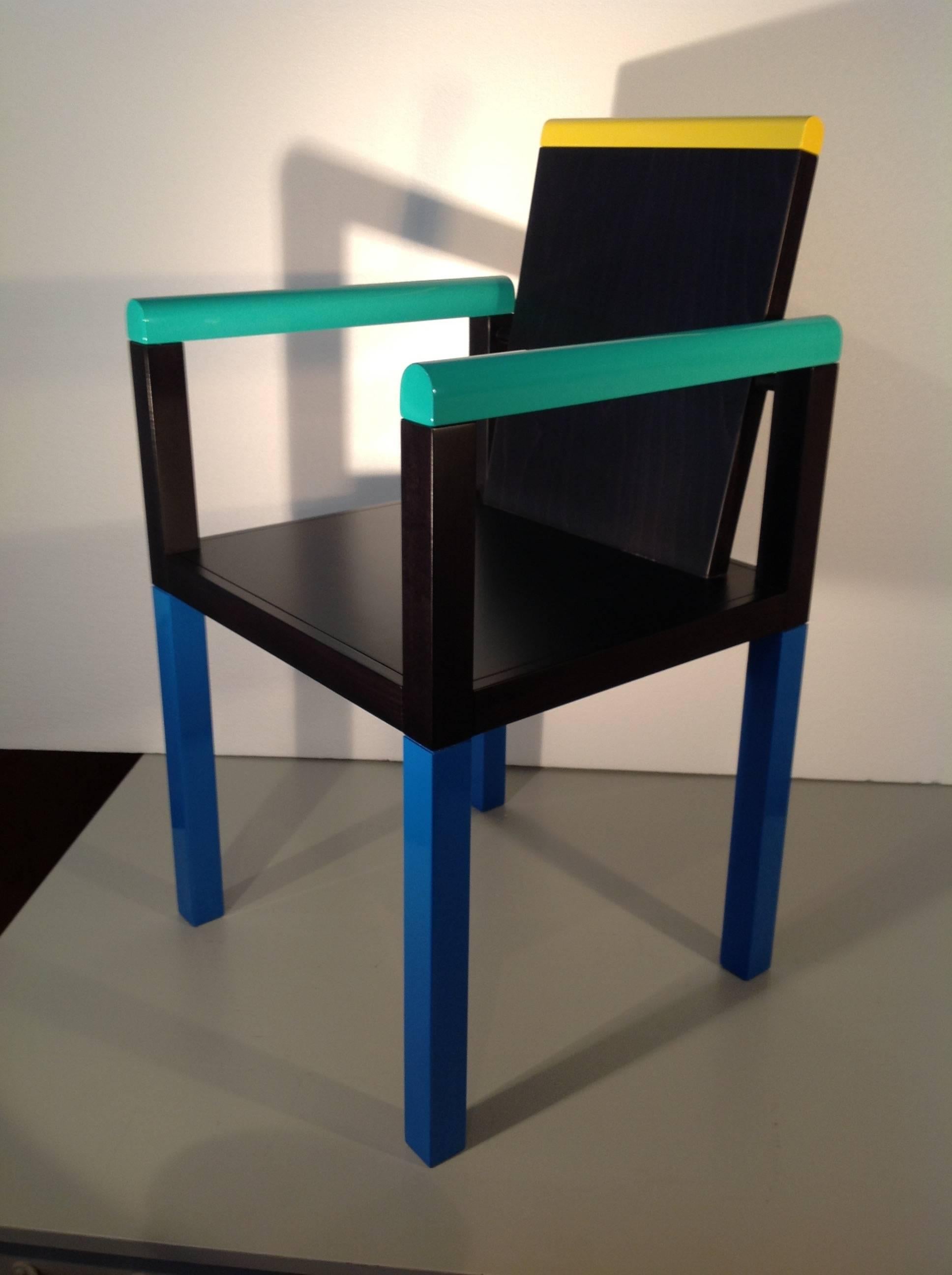 „Palace“-Stuhl von George Sowden (Postmoderne) im Angebot