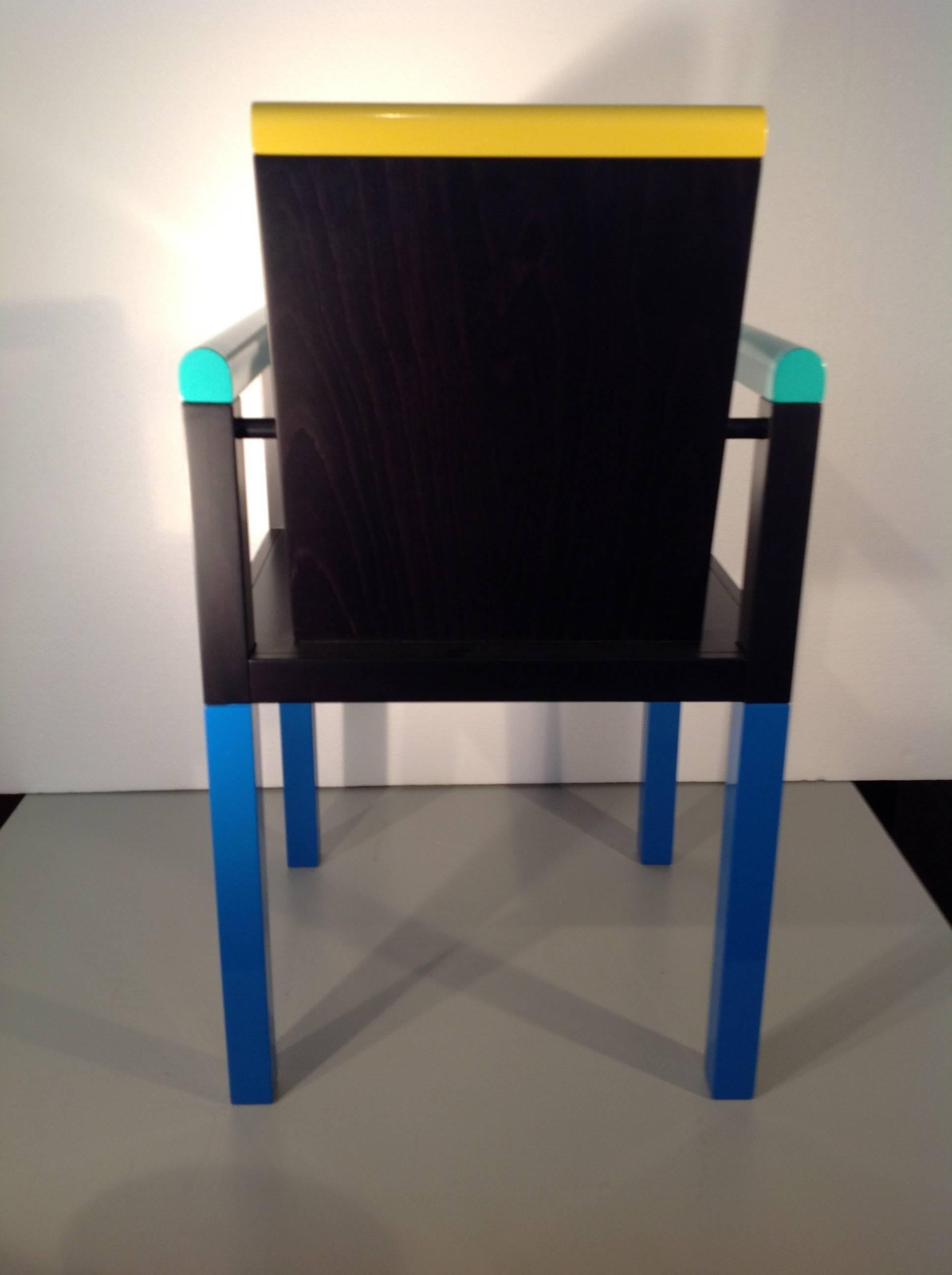 Post-Modern PALACE Chair by George Sowden for Memphis Milano For Sale