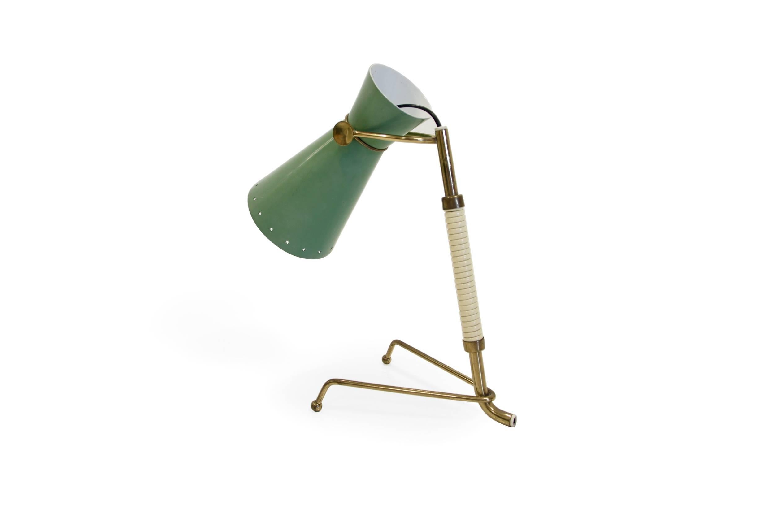 Mid-20th Century Refreshing Table Lamp by Arnold Wiigs Fabrikker